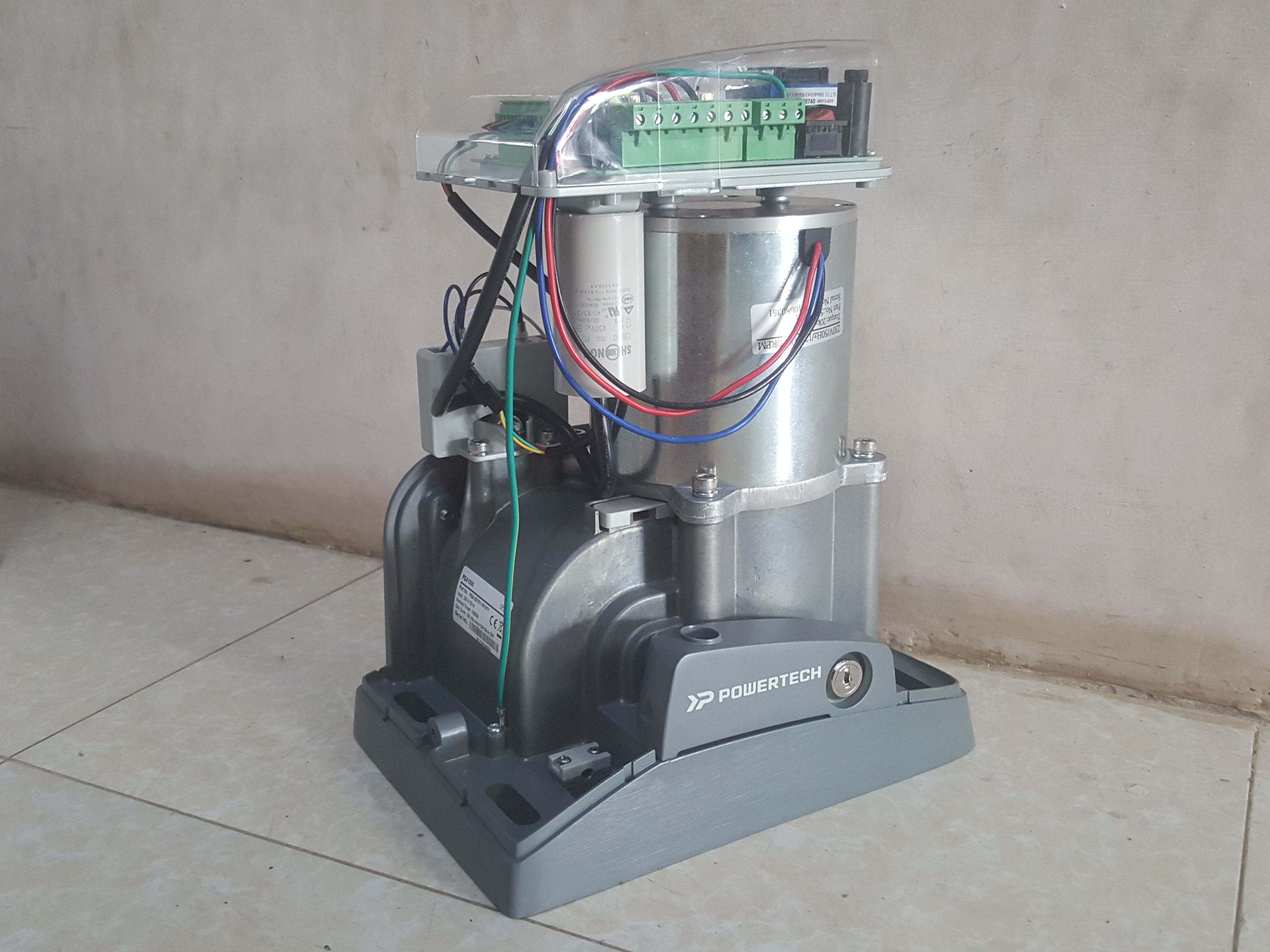 Bo dieu khien cong lua tu dong, Motor cong truot tu dong, Powertech PL1000, 