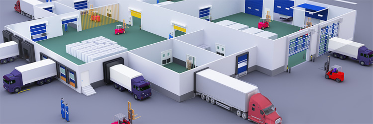 Cửa cuốn nhanh PVC Hight speed door
