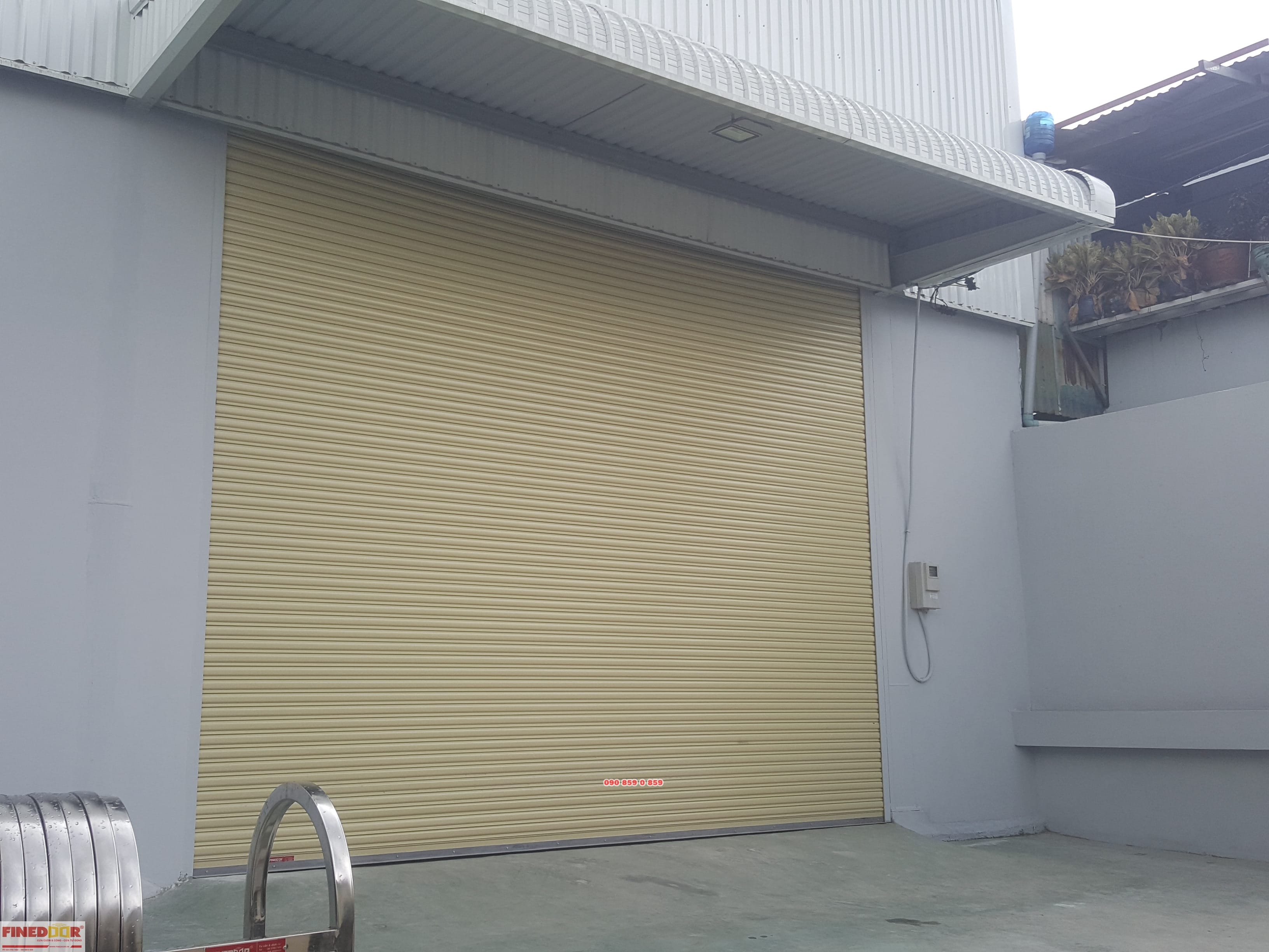 thanh lý cửa cuốn tôn màu Đài \loan