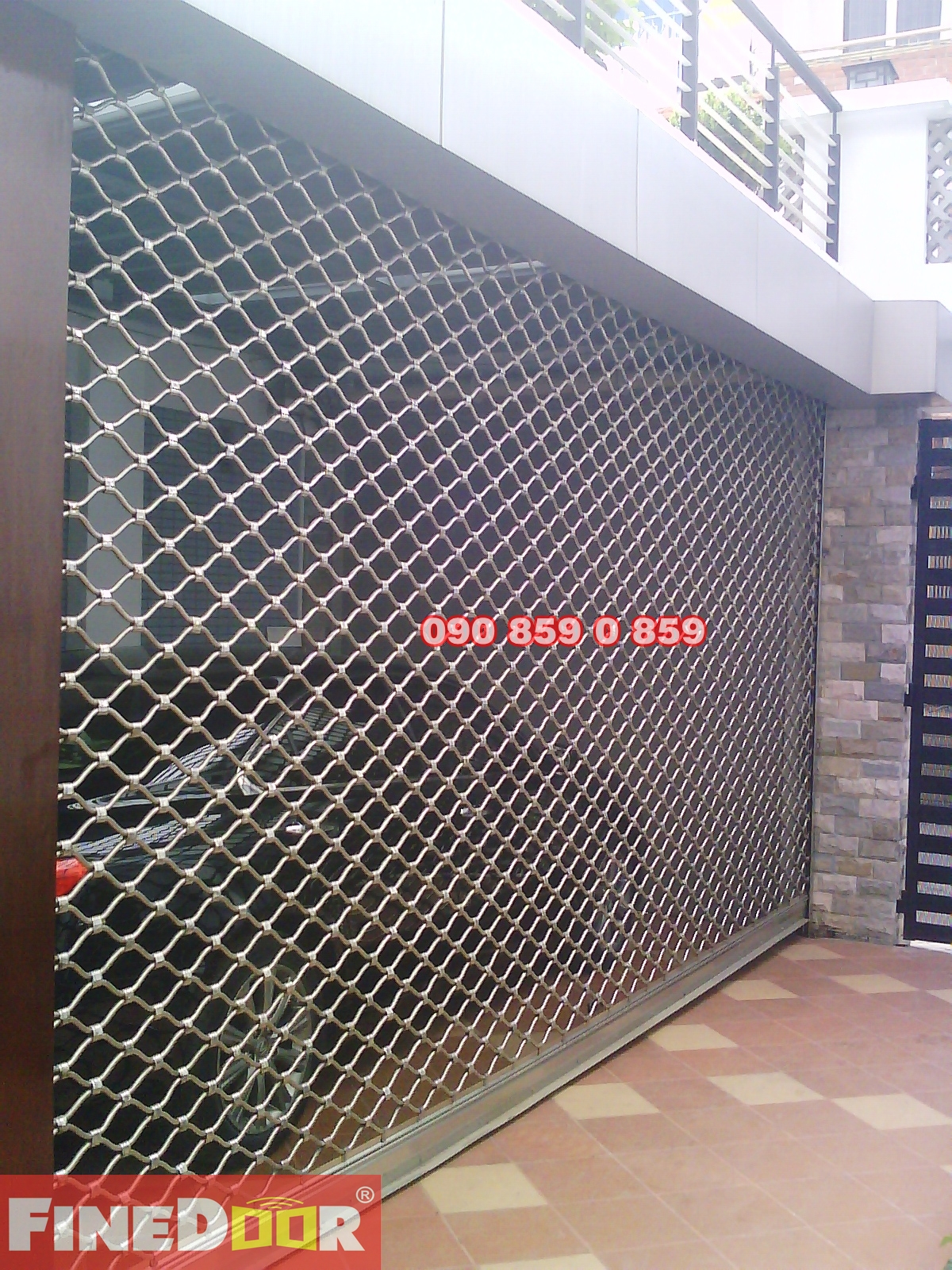 thhanh lý cửa cuốn lưới mắt võng inox 304