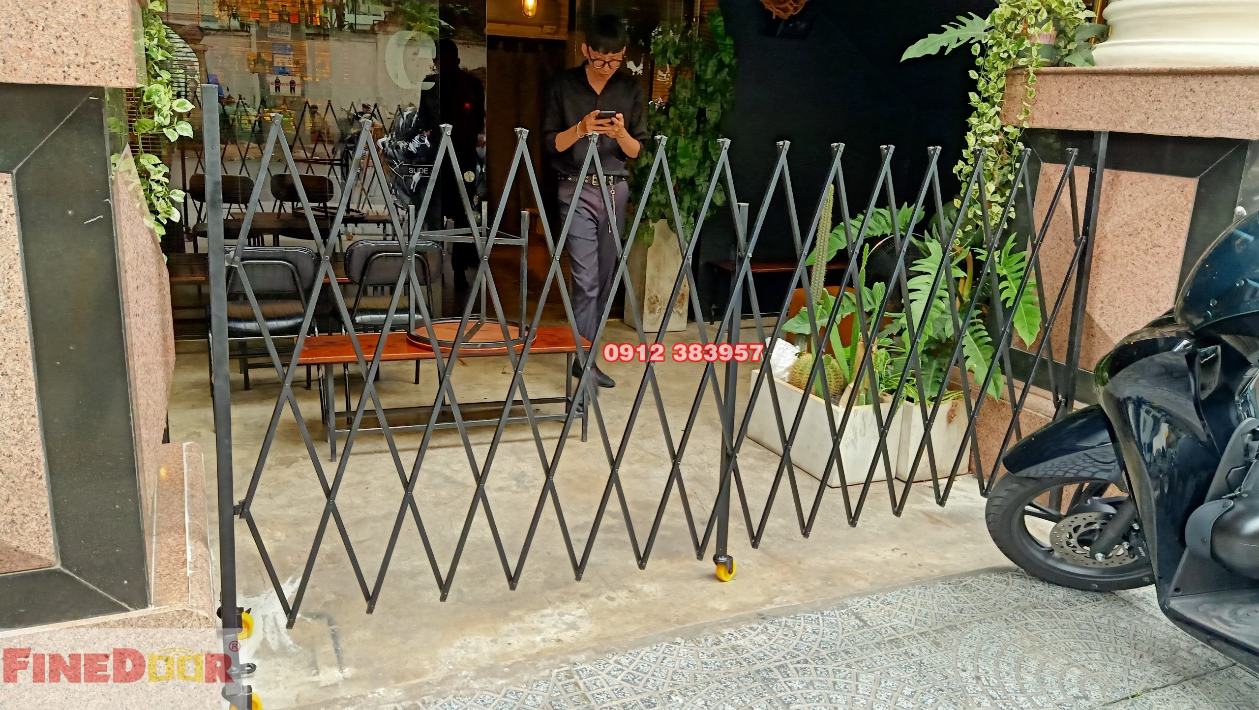 Mẫu rào xếp cho quán cafe giá rẻ