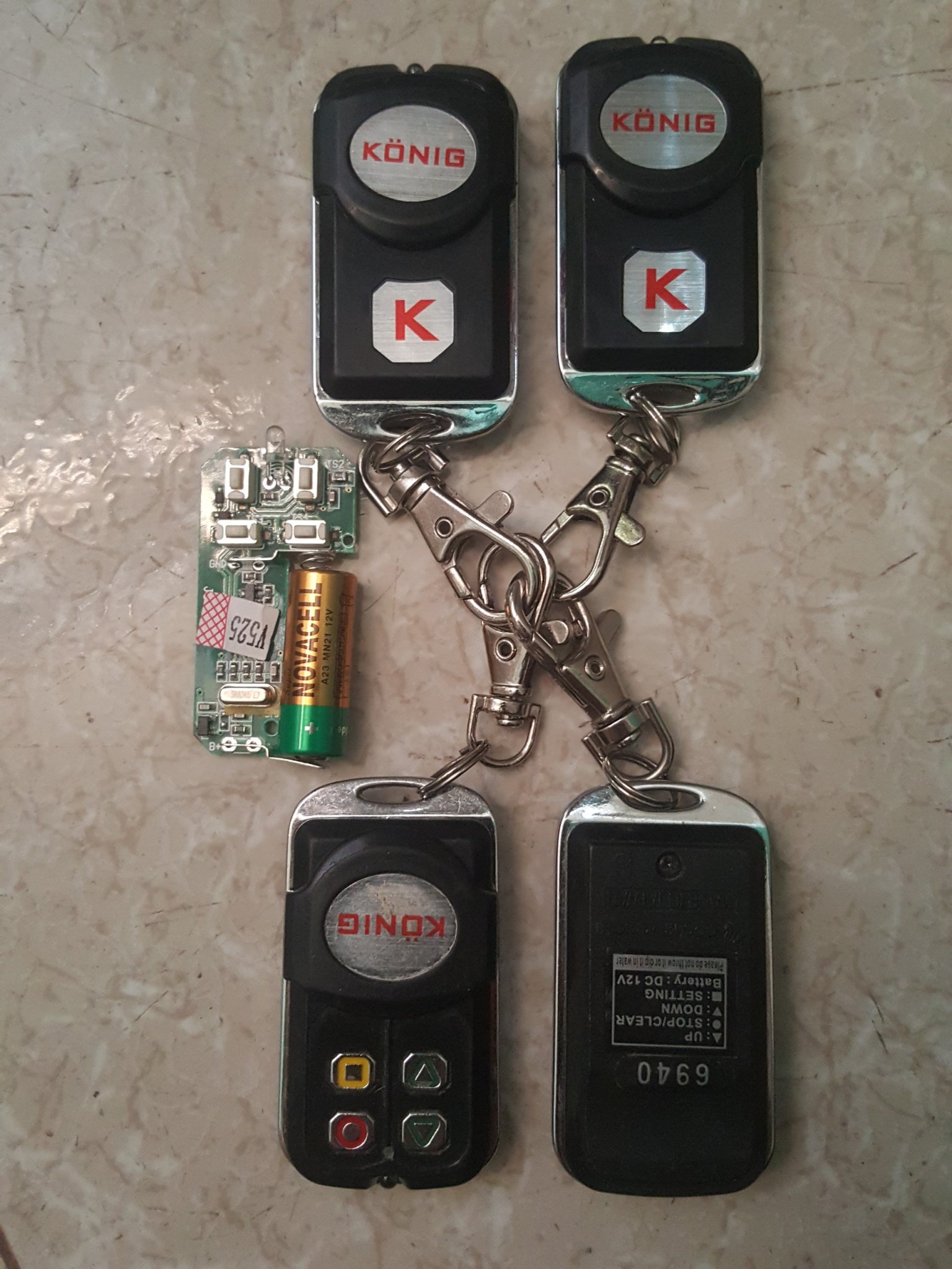 remote điều khiển từ xa cửa cuốn