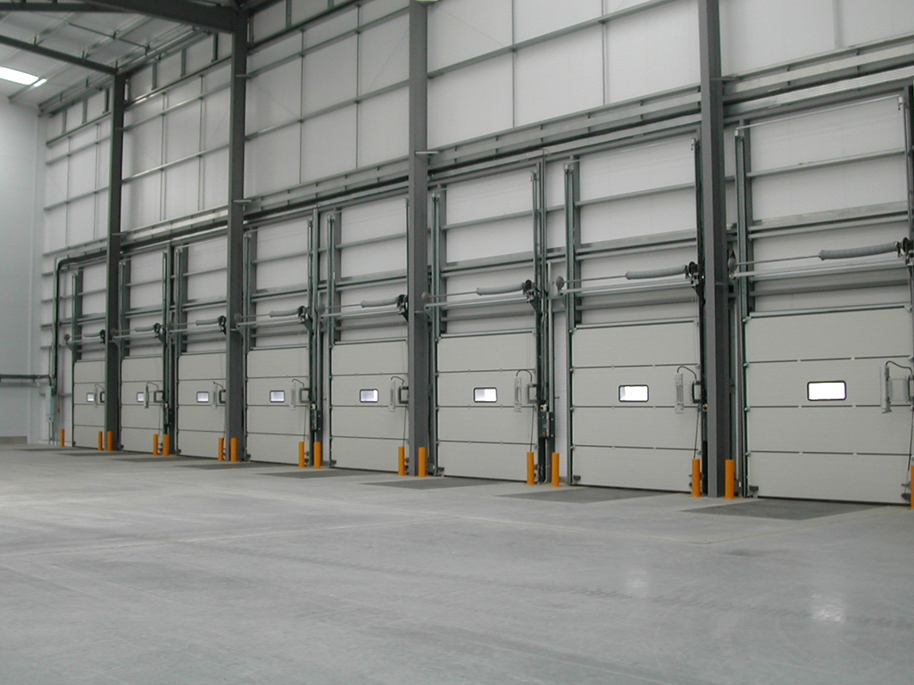 sectional-overhead-door, gara door, Industrial Sectional Doors, Hangar Door, Khodiyar Fabricators Industrial Sectional Door
